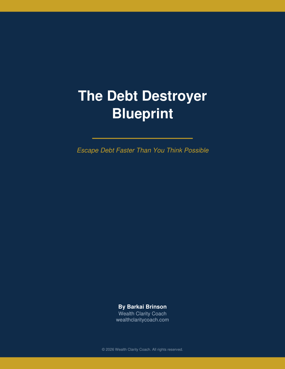 The Debt Destroyer Blueprint cover